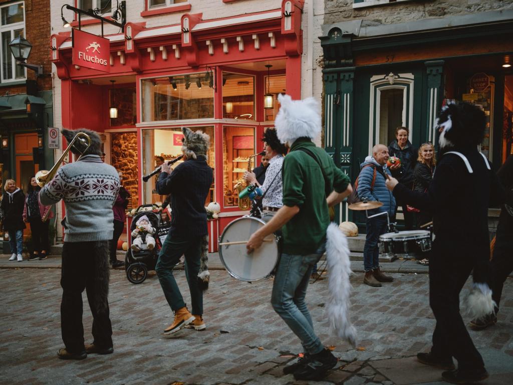Une grande fête d’Halloween dans le Quartier Petit Champlain et à Place-Royale